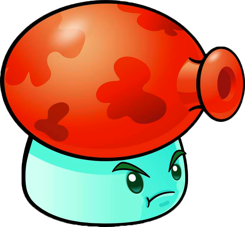 Colide-shroom - Pvz 2 Humoseta Gif (818x759), Png Download
