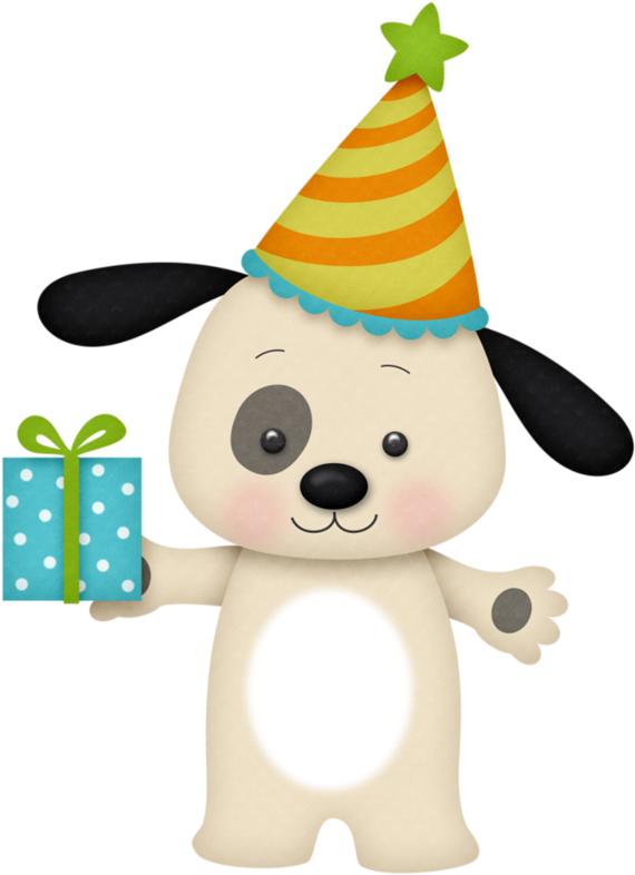 Feliz Cumpleaños Nena, Dibujos De Cumpleaños, Dibujos - Birthday Puppy Clip Art (609x800), Png Download