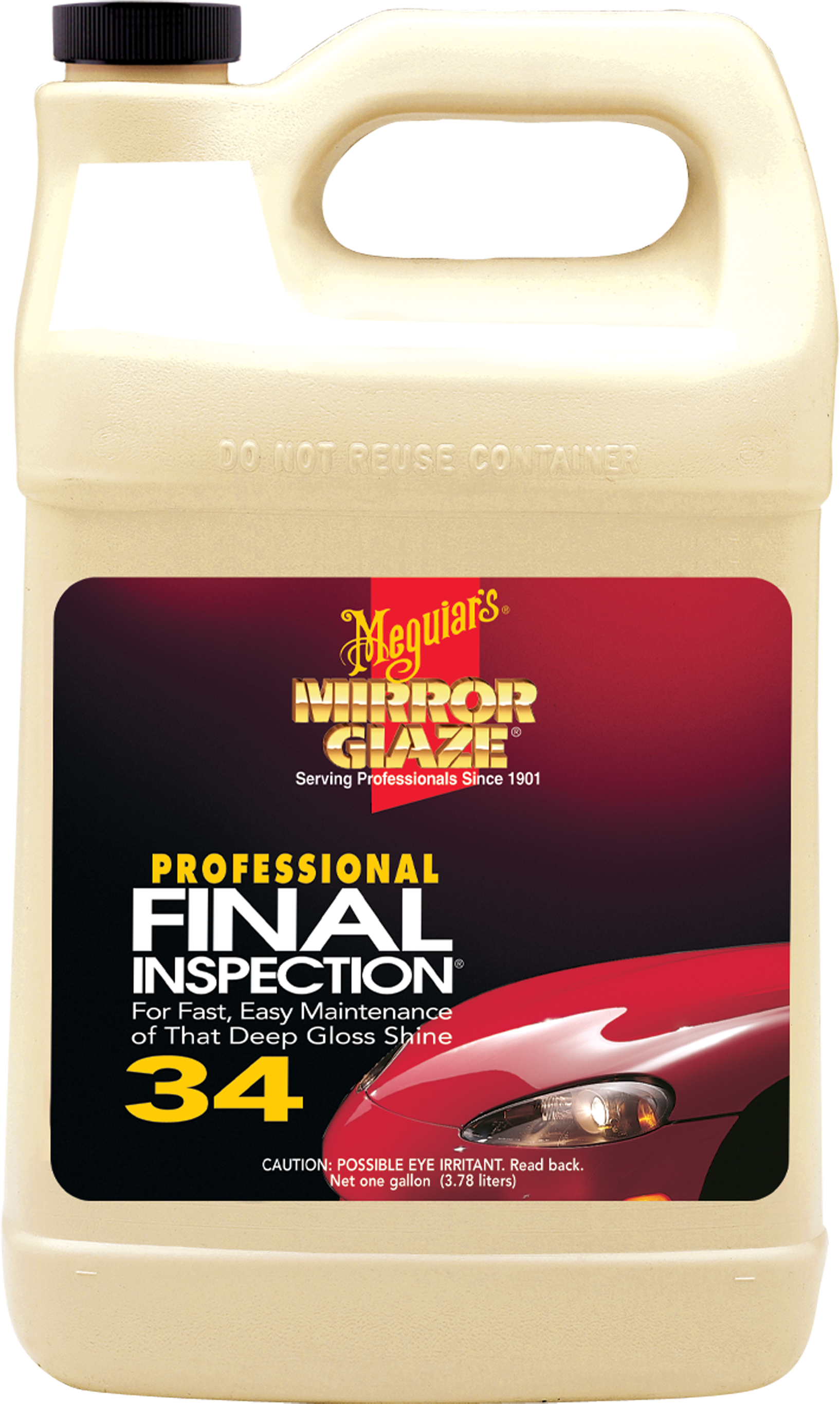 M34 Mirror Glaze® Final Inspection, 1 Gallon - Meguiars M3401 (3000x3000), Png Download