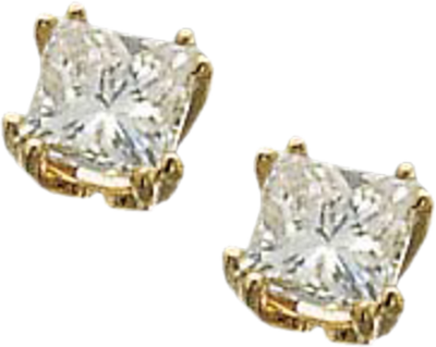 Diamond Earring Png Diamond Earrings - Diamond Earring Psd (400x319), Png Download