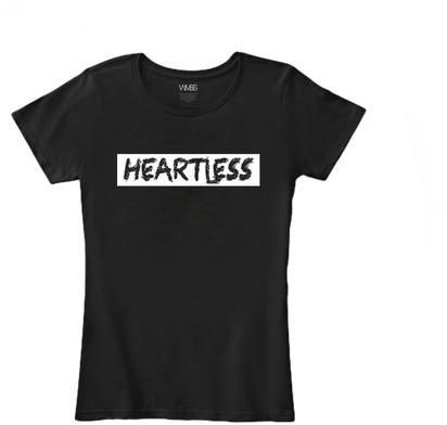"heartless" Ladies Tee - T Shirt Ben Vautier (498x555), Png Download