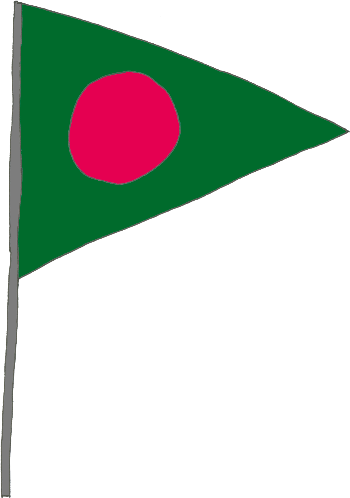 Land - Flag (1385x1874), Png Download