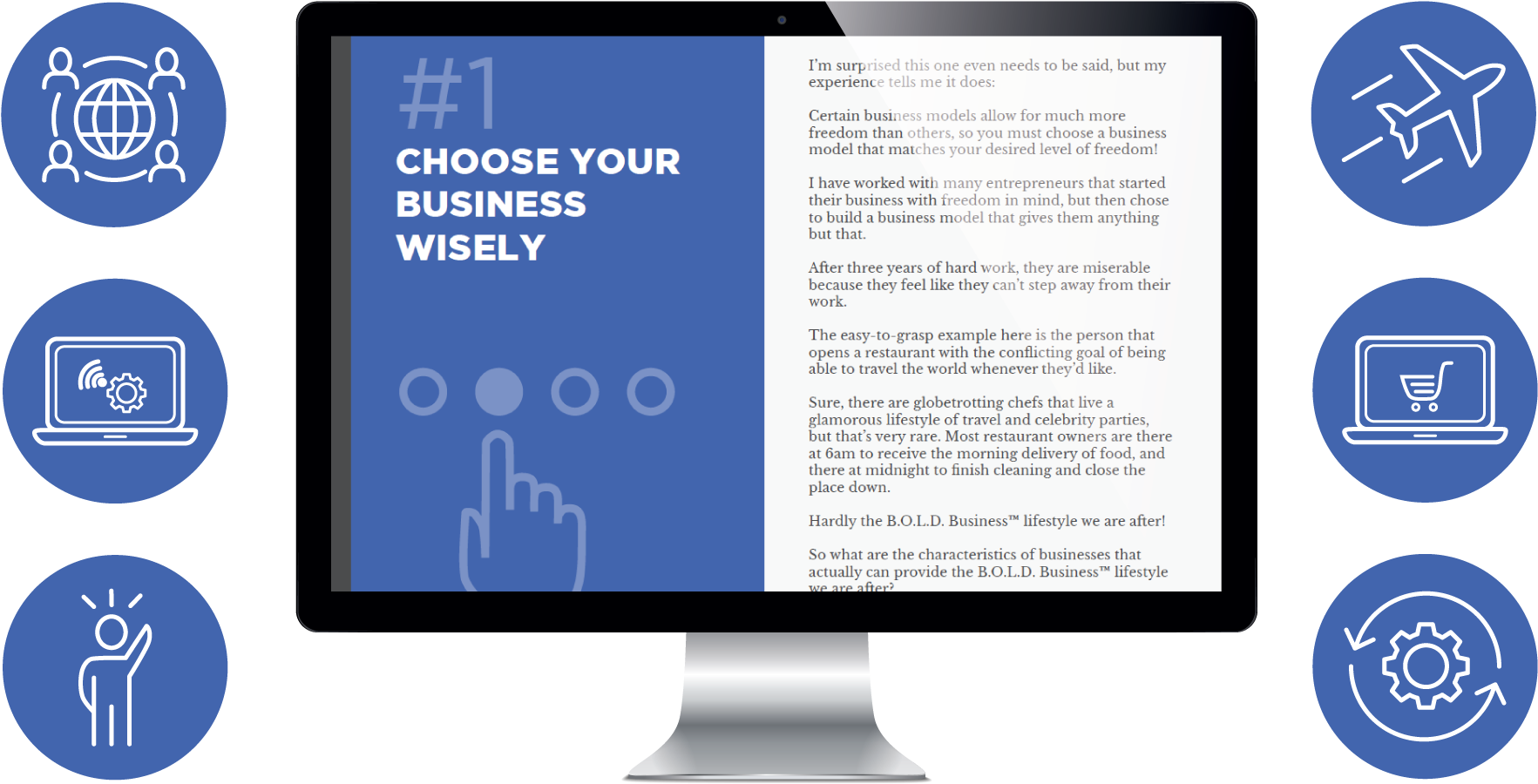 Icons And Visuals For E-books And Webinars - Book (1920x1000), Png Download