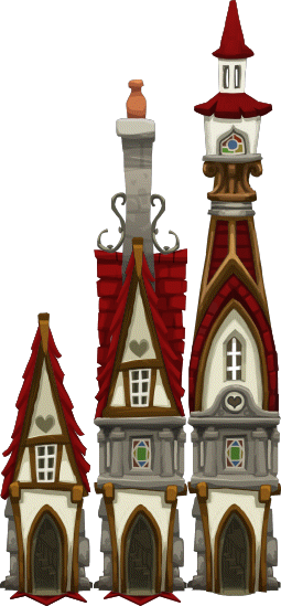 House Small House Level 1to3 - Tiny House Happy Street (255x549), Png Download