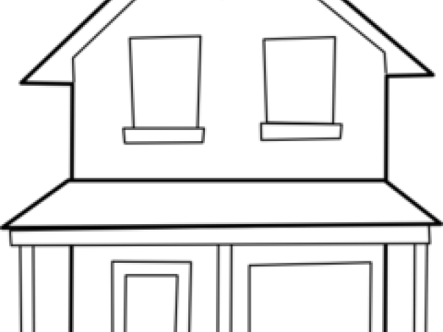 White House Clipart Small House - Clip Art (640x480), Png Download