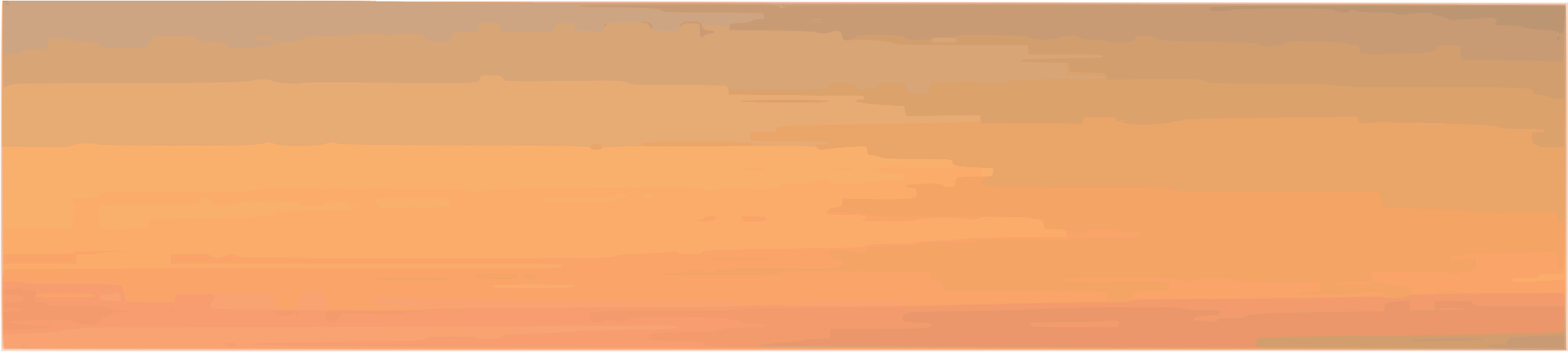Sunset 01 - Portable Network Graphics (2400x600), Png Download