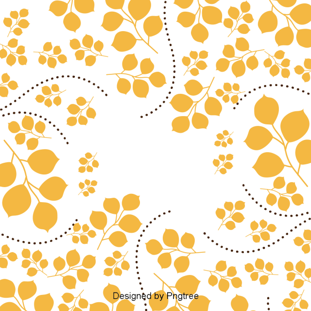 Beautiful Cartoon Cute Flat Hand-painted Autumn Leaf - Otoño Fondos De Pantalla Caricaturizado (640x640), Png Download