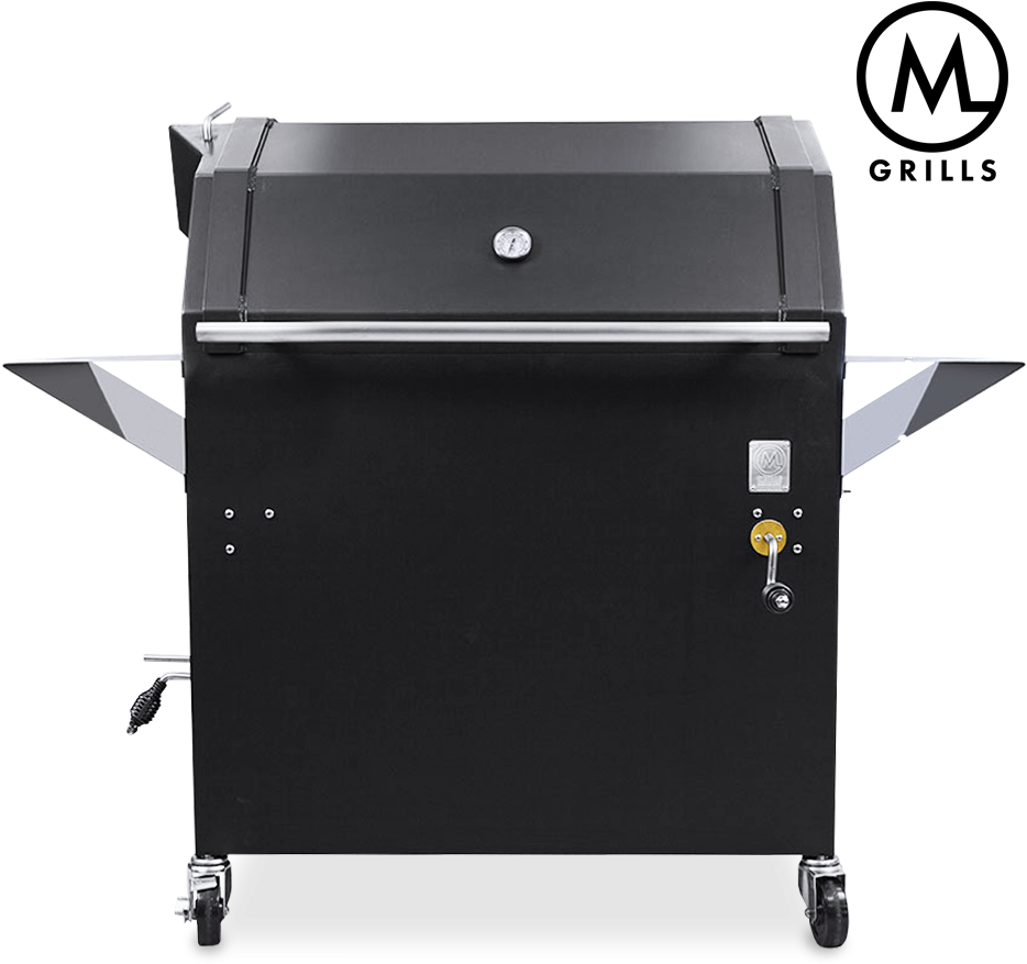 M36 Charcoal Grill & Wood Smoker - Barbecue Grill (1000x1000), Png Download