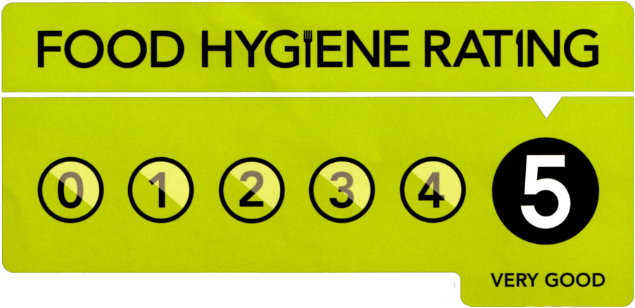 Hygiene-rating - 5 Star Food Hygiene Rating (1000x504), Png Download