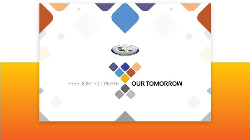 The Design Clicked With Whirlpool Instantaneously - Graphic Design (800x500), Png Download