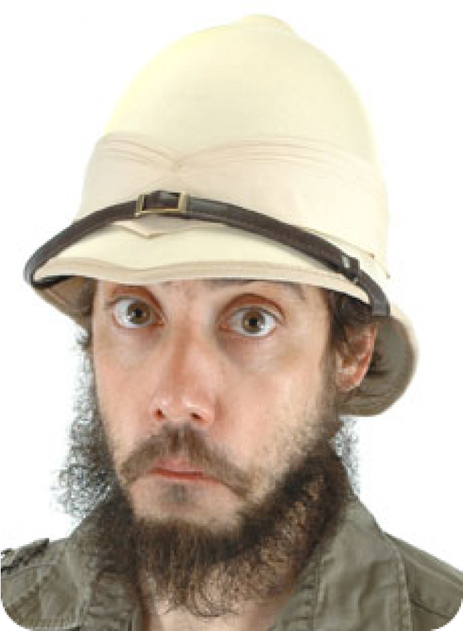 British Pith Helmet Steampunk Hat At Step Out Of Time - Elope British Pith Helmet (800x800), Png Download