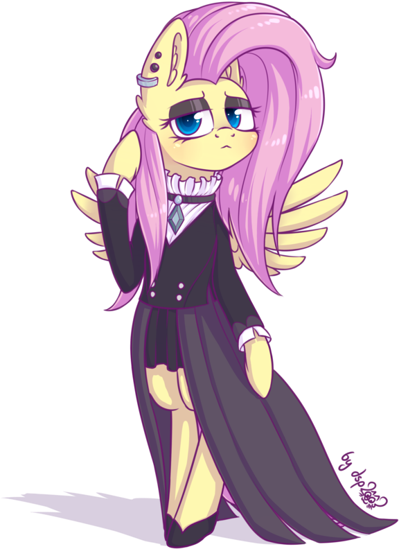 Vector Black And White Library Artist Dsp Bipedal - Hipstershy (752x1024), Png Download