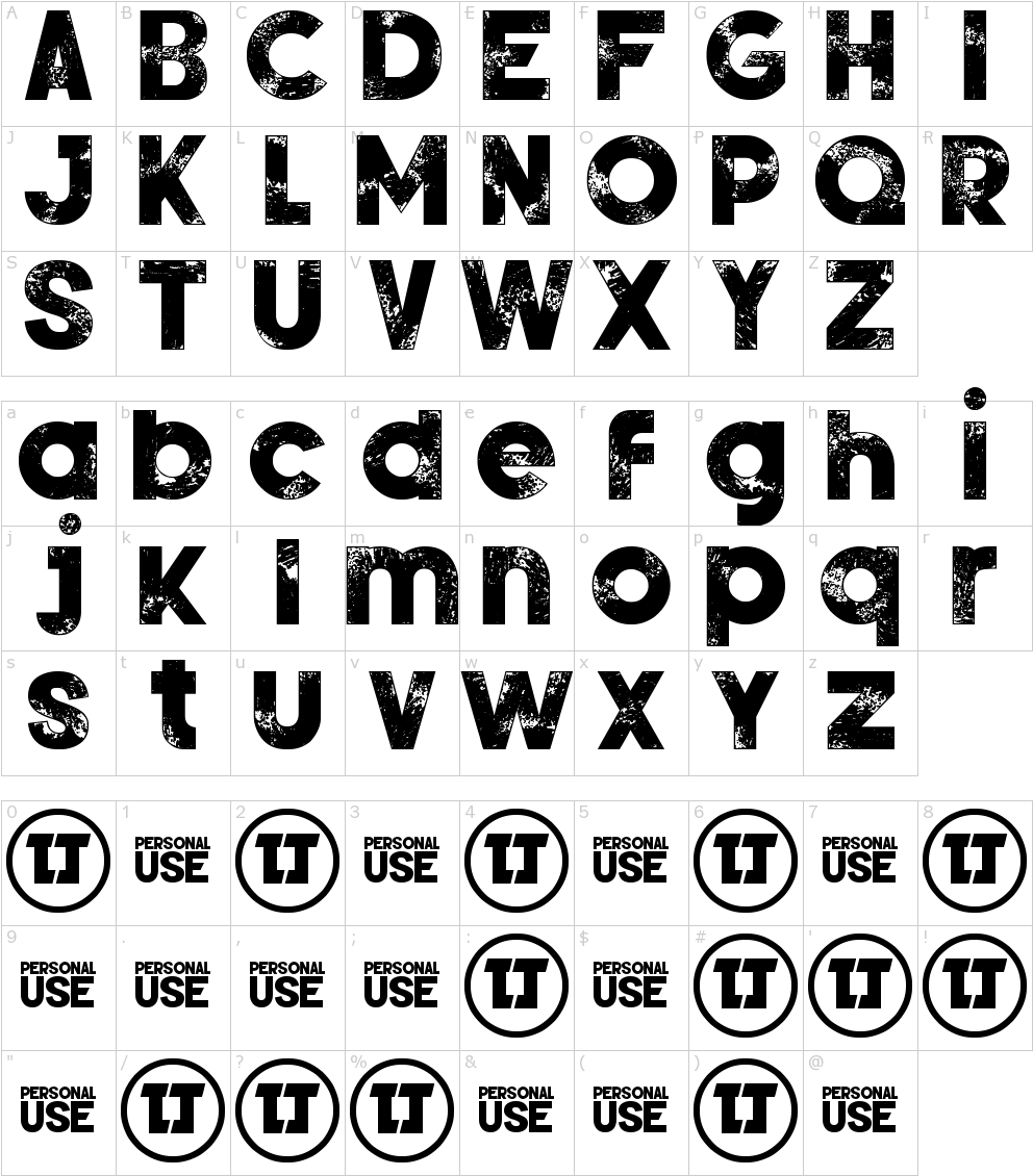 Font Characters - Arial Grunge Font (1000x1150), Png Download