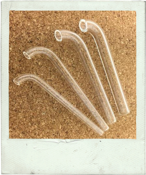 3″ Short Rise Pyrex Receiving Tube - Sand (640x640), Png Download