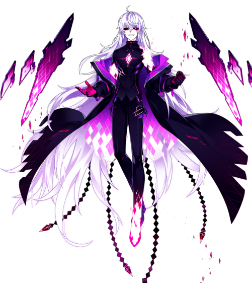 Mad Paradox 2nd Formright - Elsword Add Mad Paradox (500x592), Png Download
