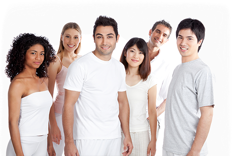 Grupo De Personas Fondo Blanco (475x317), Png Download