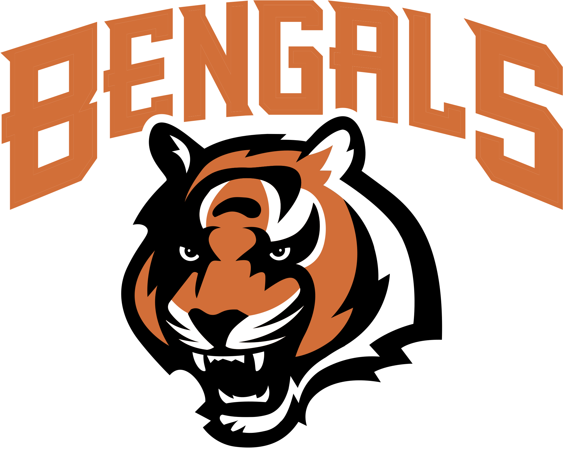 Cinncinati Bengals Logo Png Transparent Cincinnati Bengals Logo Full Size Png Download Seekpng