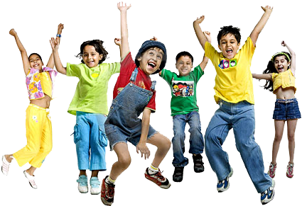 Children, Kids Icon Png - Happy Children (470x308), Png Download