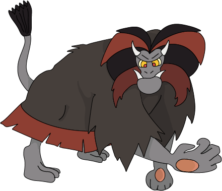 Its Feet Resemble The Footwear, Its Tail The Fan, Its - Illustration (441x379), Png Download