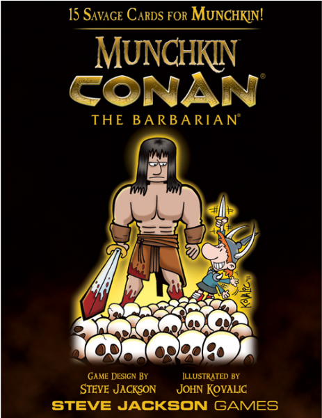 Munchkin Booster - Munchkin: Conan The Barbian Mini Expansion (600x600), Png Download