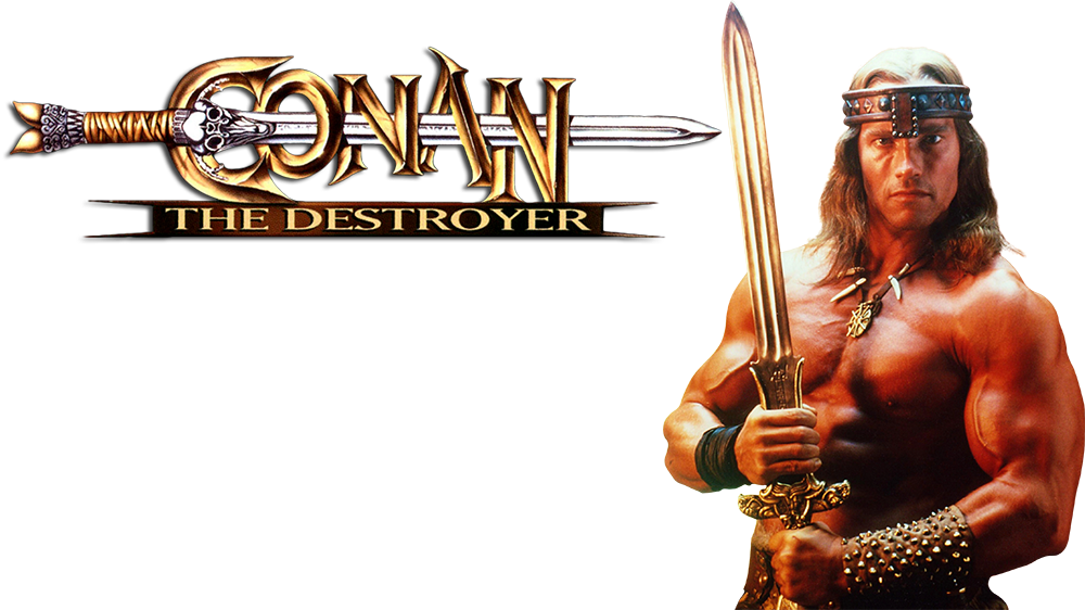 Conan The Destroyer Image - Arnold Schwarzenegger Conan (1000x562), Png Download
