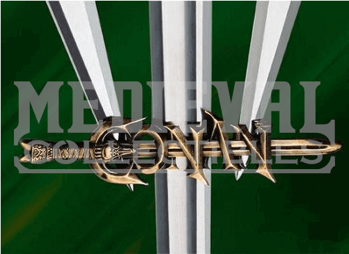 Conan The Barbarian Sword And Dagger Display By Marto - Dagger (500x500), Png Download