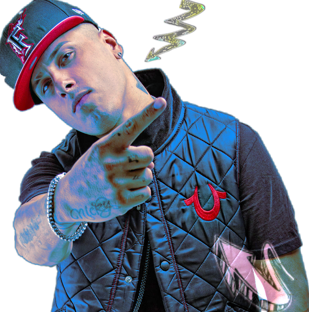 Remixed Nickyjam Sticker Arrowstickers Colorbrightmagi - Nicky Jam 2012 (989x1000), Png Download