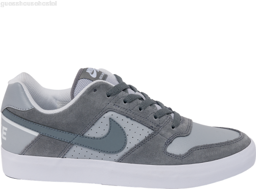 Grey Men Sports Shoes Upper Other Materials Nike Sb - Nike Sb Zoom Delta Force Mens Trainers, Mens Trainer, (500x500), Png Download