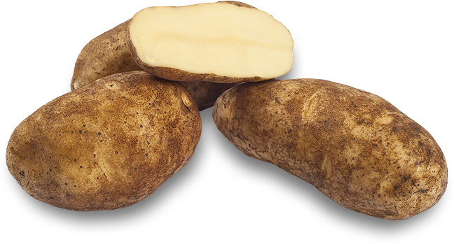 Pomme De Terre Russet (648x349), Png Download