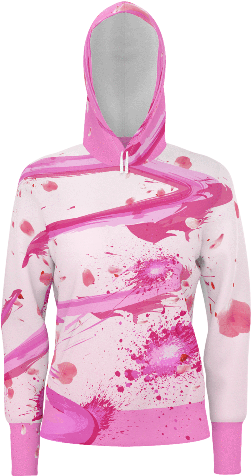 Sakura Swirl Equil Pullover Hoodie - Hoodie (1024x1024), Png Download