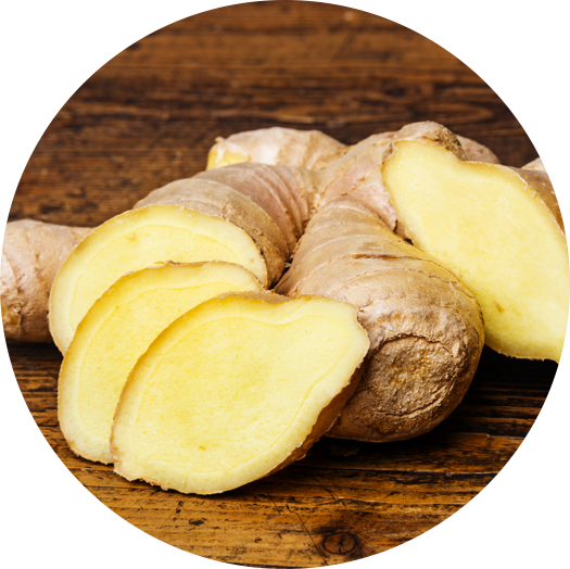 Ging1 - Cultivo De Jengibre Peru (525x524), Png Download