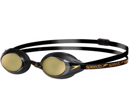 Speedo Speedsocket Mirror Goggles - Black (500x500), Png Download