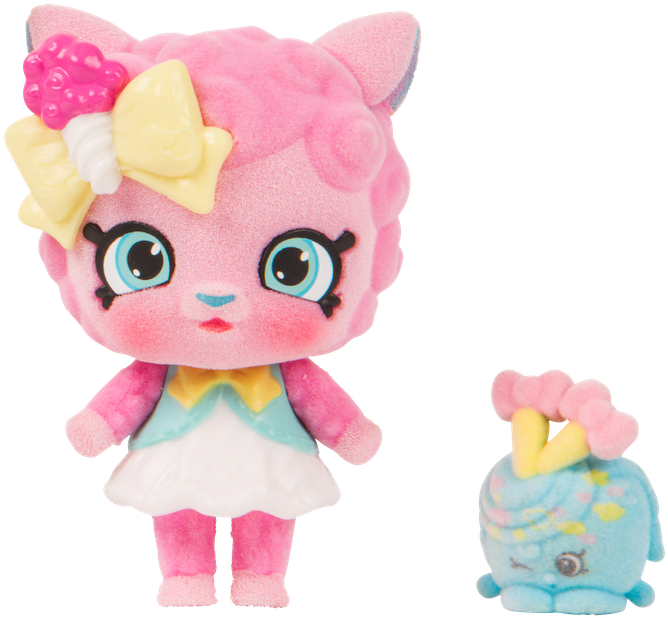 Shopkins Season 9 Fluffy Shoppettes Sugar Swirl - Shopkins Wild Style Sugar Swirl (700x648), Png Download