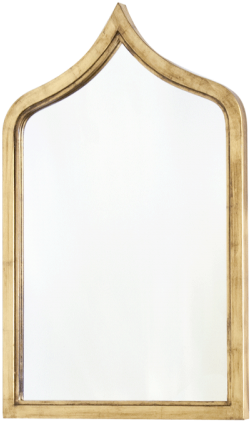 Gold Zanzibar Mirror - Window (500x500), Png Download