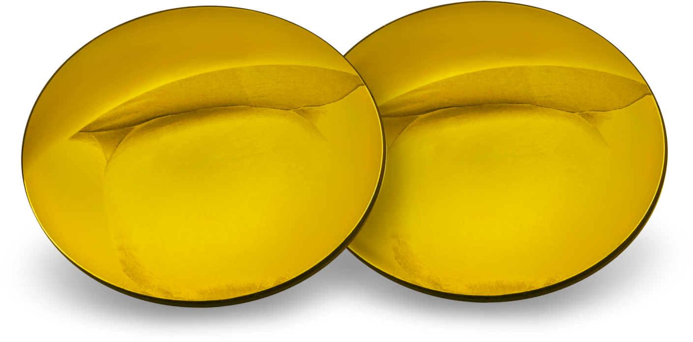 Laser Blue - Gold (680x408), Png Download