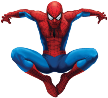 Parede Ou Fundo - Roommates Spiderman Amazing Giant Wall Sticker (350x350), Png Download