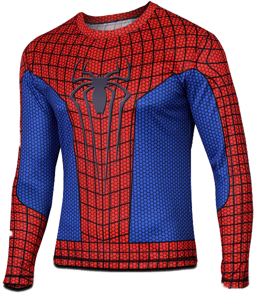 Spiderman Costume T Shirt (750x750), Png Download