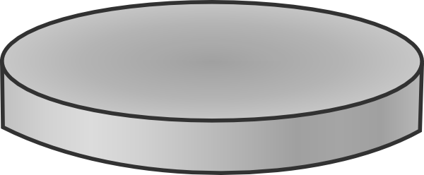 Clip Art Silver Coin (600x248), Png Download