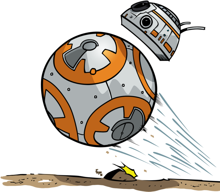 Bb-8 By Kendal14 On Deviantart Graphic Transparent - Illustration (759x1051), Png Download