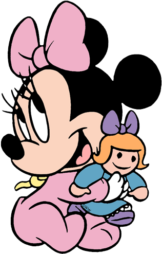 Baby Minnie Mouse Png Full Size Png Download Seekpng