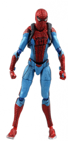 Action Figure Homem-aranha Spider Man 16cm - Spider Man The Amazing Spiderman Figma 199 Pvc Action (457x457), Png Download