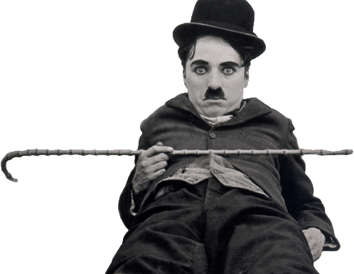 Charles Chaplin (498x385), Png Download