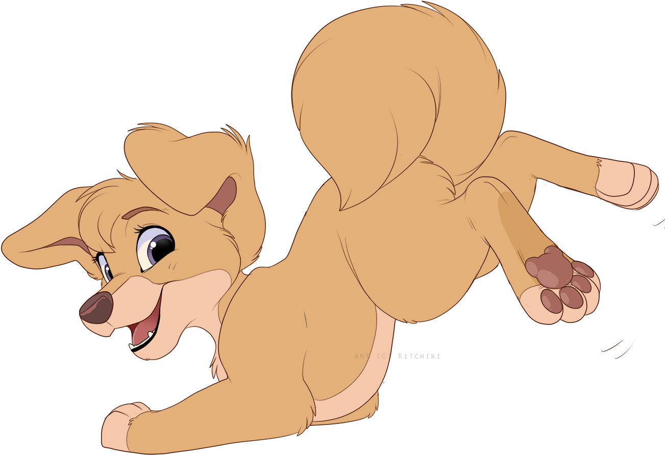 Statistics - Lady And The Tramp 2 Angel Deviantart (1384x926), Png Download