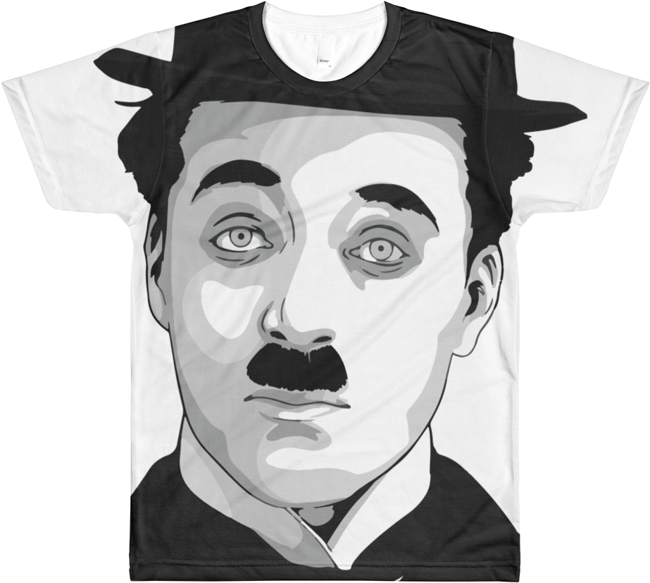 The Charlie Chaplin T-shirt - The Charlie Chaplin (1000x1000), Png Download
