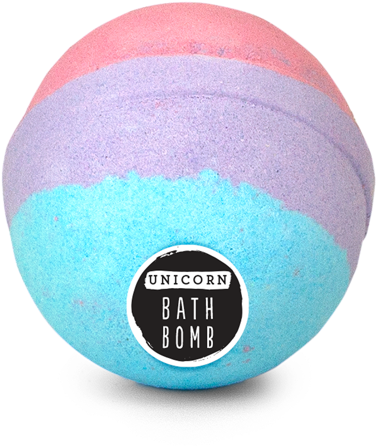Hallu Unicorn Bath Bomb, Red & Blue, Unicorn Beach (2400x2400), Png Download