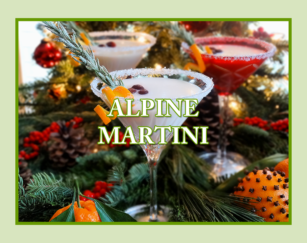 Alpine Martini Handcrafted Shave Soap Pucks - Christmas Tree (1000x793), Png Download