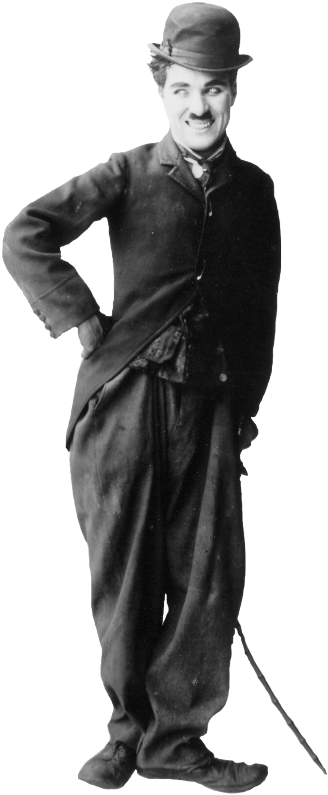 Beauty Camera, Charles Spencer Chaplin, Charlie Chaplin, - Smile Charlie Chaplin (870x1728), Png Download