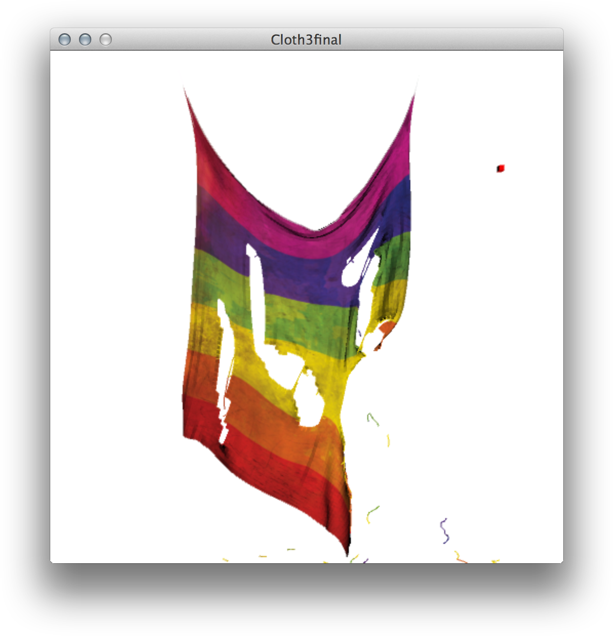 Tears At The Edges Torn1 - Textile (1228x1272), Png Download