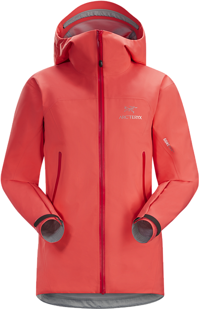 Versatile Women's Trekking And Hiking Shell Features - Arcteryx Zeta Ar Women (450x625), Png Download