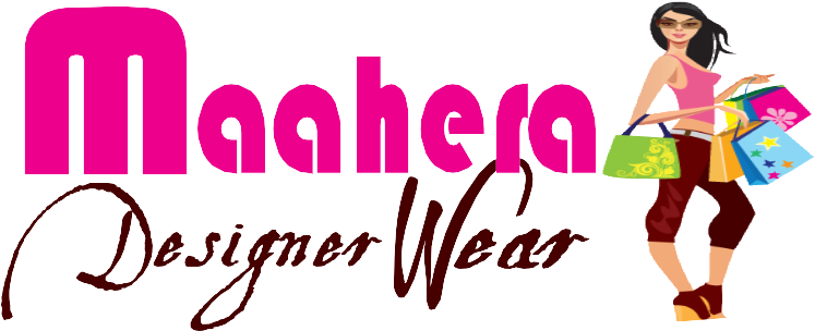 Maahera Designer Wear (769x326), Png Download